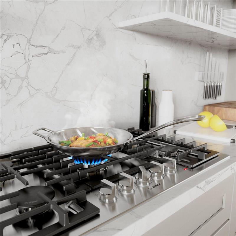 500 Series Gas Cooktop Stainless steel-(NGM5658UC)