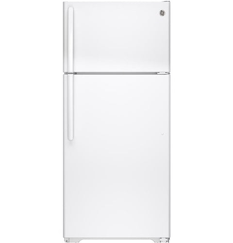 GE(R) 15.5 Cu. Ft. Top-Freezer Refrigerator-(GTS16DTHWW)