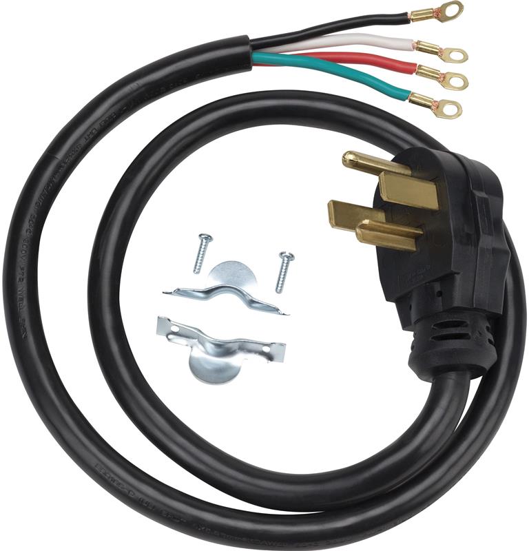 Dryer Electric Cord Accessory (4 Prong, 4 Ft.)-(WX9X18)