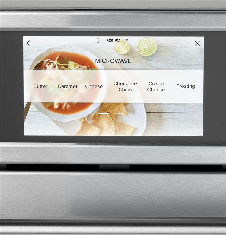 Caf(eback)(TM) 30" Smart Five in One Wall Oven with 240V Advantium(R) Technology-(CSB923P4NW2)