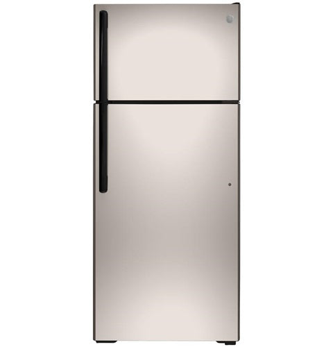 GE(R) ENERGY STAR(R) 17.5 Cu. Ft. Top-Freezer Refrigerator-(GTE18DCNRSA)
