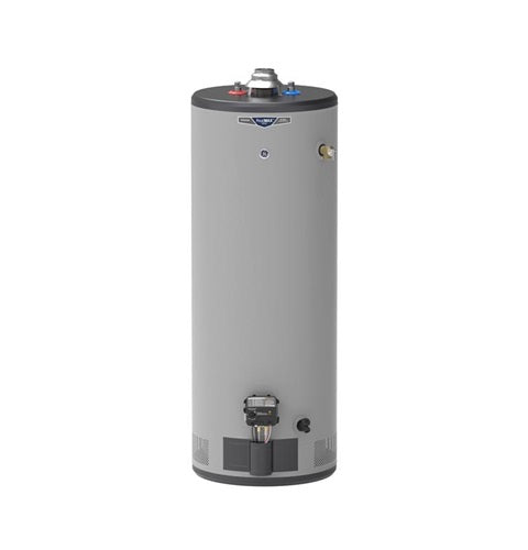 GE RealMAX Choice 50-Gallon Tall Natural Gas Atmospheric Water Heater-(GG50T08BXR)