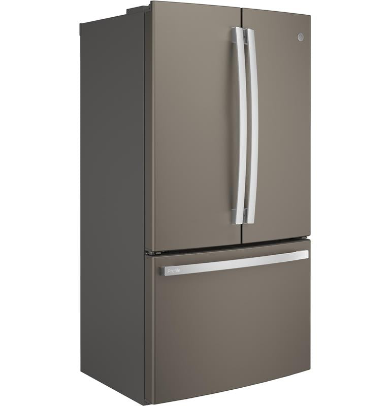 GE Profile(TM) Series ENERGY STAR(R) 23.1 Cu. Ft. Counter-Depth French-Door Refrigerator-(PWE23KMKES)