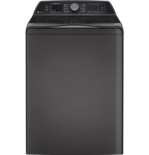 GE Profile(TM) 5.4 cu. ft. Capacity Washer with Smarter Wash Technology and FlexDispense(TM)-(PTW700BPTDG)