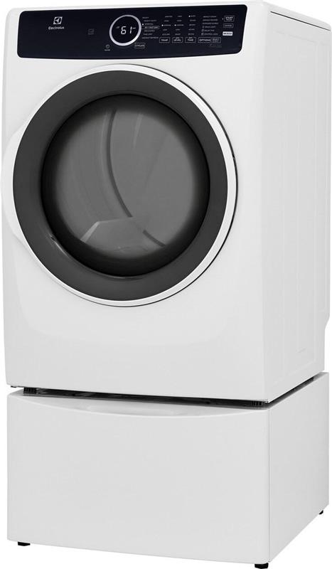 Electrolux Front Load Perfect Steam(TM) Gas Dryer with Instant Refresh - 8.0 Cu. Ft.-(ELFG7437AW)