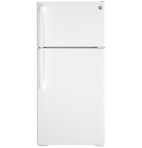 GE(R) ENERGY STAR(R) 15.6 Cu. Ft. Top-Freezer Refrigerator-(GTE16DTNRWW)