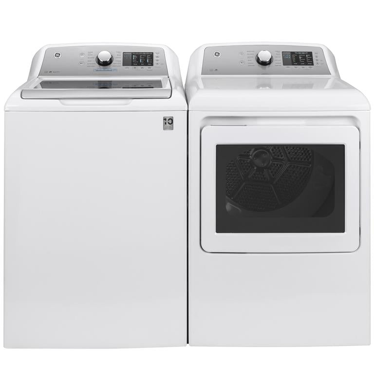 GE(R) 4.8 cu. ft. Capacity Washer with Sanitize w/Oxi and FlexDispense(R)-(GTW720BSNWS)