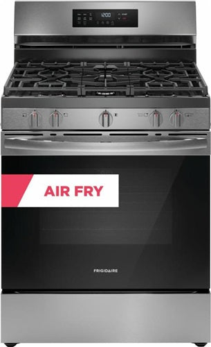 Frigidaire 30" Gas Range with Air Fry-(FCRG3083AS)