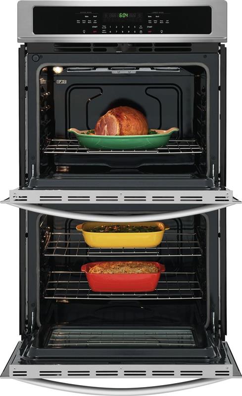 Frigidaire 30'' Double Electric Wall Oven-(FFET3026TSSD0018)