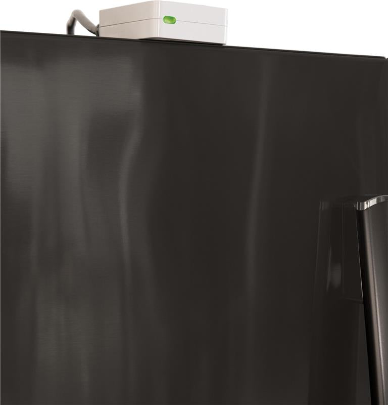GE Profile(TM) Series 27.7 Cu. Ft. French-Door Refrigerator with Door In Door and Hands-Free AutoFill-(PFD28KBLTS)