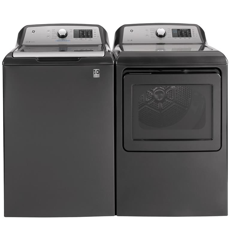 GE(R) 4.8 cu. ft. Capacity Washer with Sanitize w/Oxi and FlexDispense(R)-(GTW720BPNDG)