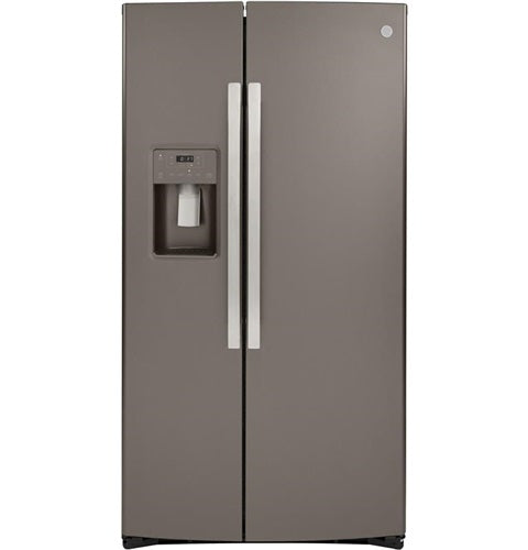 GE(R) 25.1 Cu. Ft. Side-By-Side Refrigerator-(GSS25IMNES)