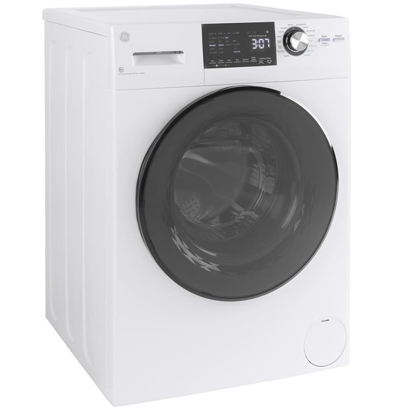GE(R) 24" 2.4 cu. ft.Capacity Front Load Washer/Condenser Dryer Combo-(GFQ14ESSNWW)