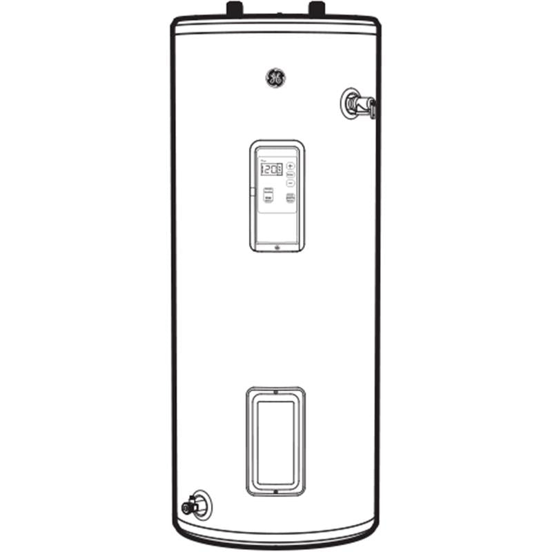 GE(R) Smart 30 Gallon Tall Electric Water Heater-(GE30T12BLM)
