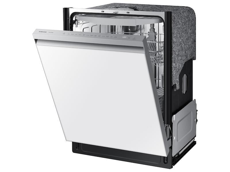 Bespoke Smart 46 dBA Dishwasher with StormWash(TM) in White Glass-(DW80CB545012AA)