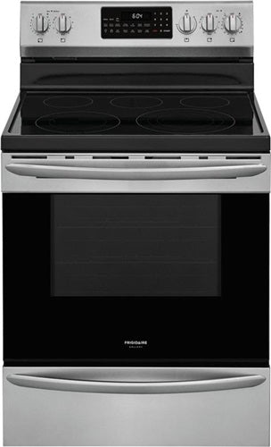 Frigidaire Gallery 30" Freestanding Electric Range with Air Fry-(GCRE3060AF)