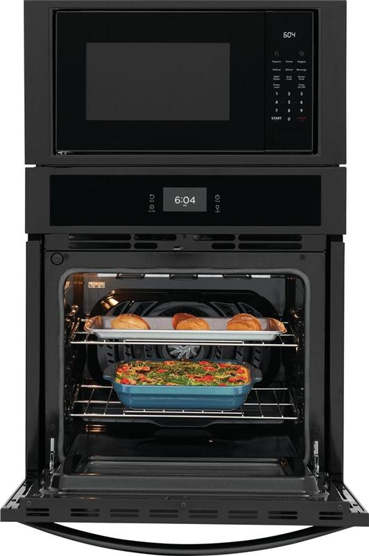 Frigidaire 27" Electric Wall Oven/Microwave Combination-(FCWM2727AB)
