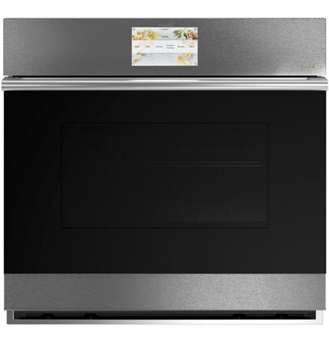 Caf(eback)(TM) 30" Smart Single Wall Oven with Convection in Platinum Glass-(CTS70DM2NS5)