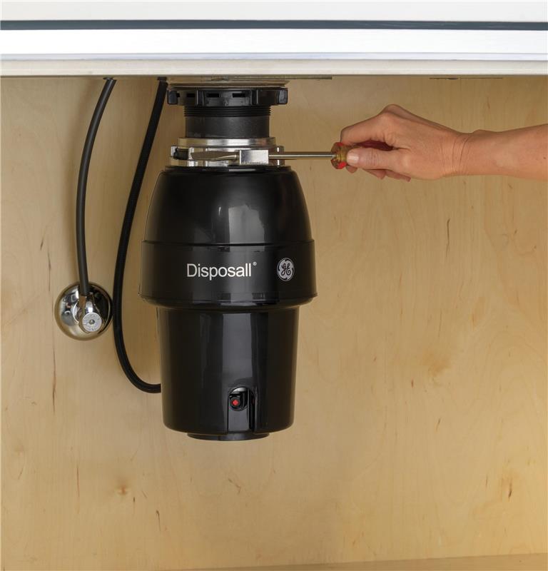 GE(R) 1/2 HP Continuous Feed Garbage Disposer Non-Corded-(GFC530N)