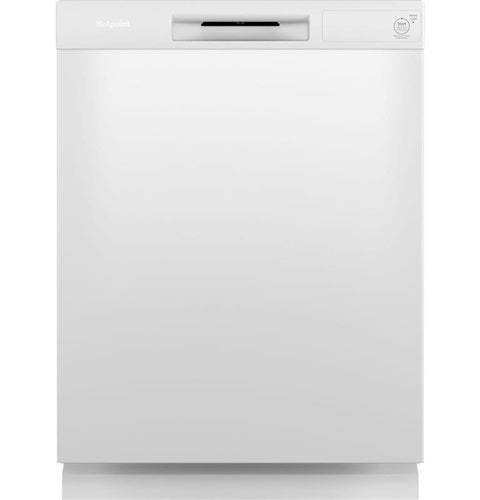 Hotpoint(R) One Button Dishwasher with Plastic Interior-(HDF310PGRWW)