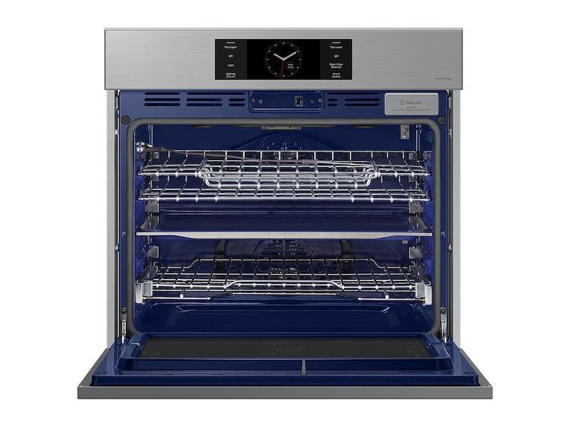 Bespoke 30" Stainless Steel Single Wall Oven with AI Pro Cooking(TM) Camera-(NV51CG700SSRAA)