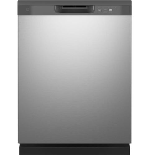 GE(R) Dishwasher with Front Controls-(GDF450PSRSS)