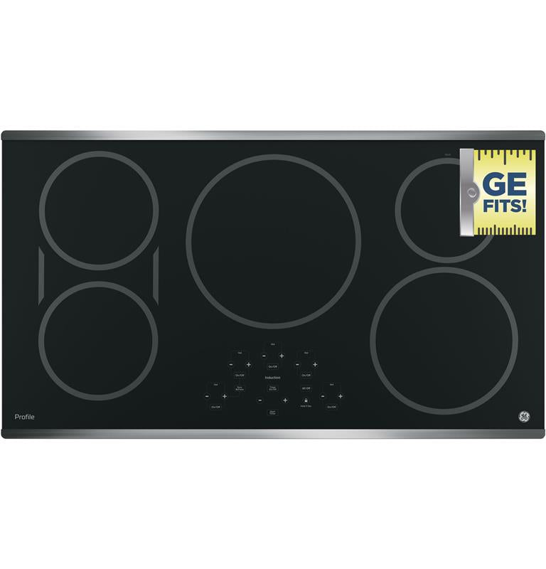 GE Profile(TM) 36" Built-In Touch Control Induction Cooktop-(PHP9036SJSS)