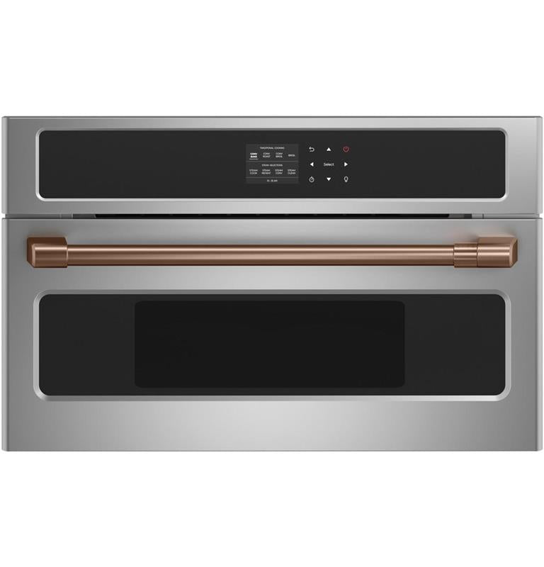 Caf(eback)(TM) 30" Pro Convection Steam Oven-(CMB903P2NS1)