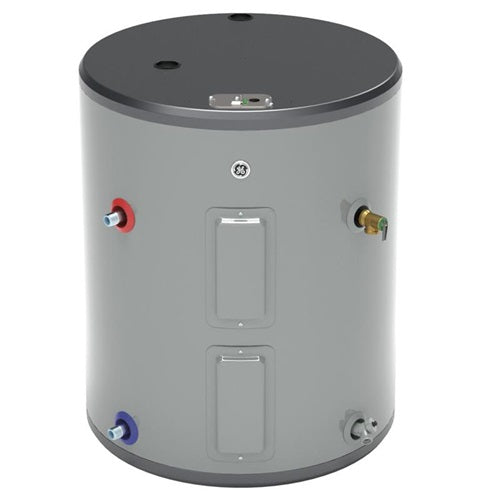 GE(R) 36 Gallon Side Port Lowboy Electric Water Heater-(GE40L08BSM)