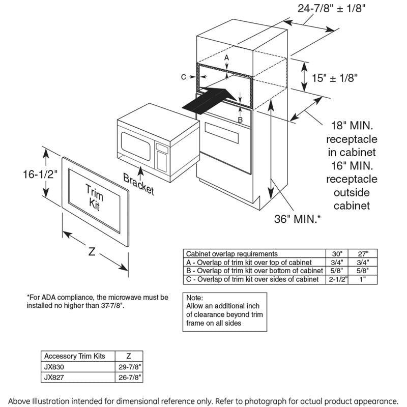 GE Profile(TM) 1.1 Cu. Ft. Countertop Microwave Oven-(PEM31FMDS)
