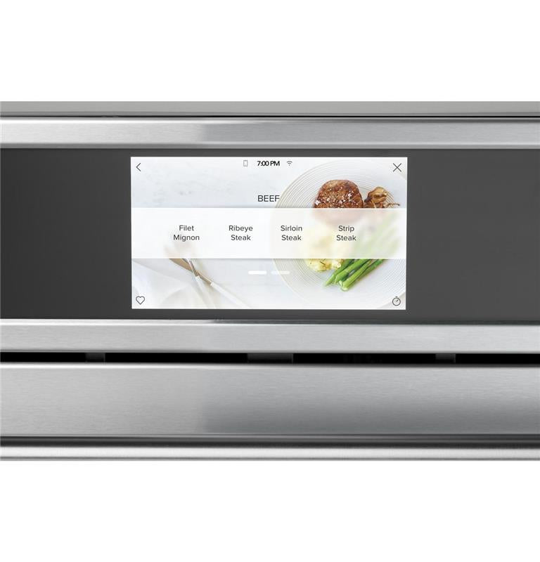 Caf(eback)(TM) 30" Smart Five in One Wall Oven with 240V Advantium(R) Technology-(CSB923P4NW2)