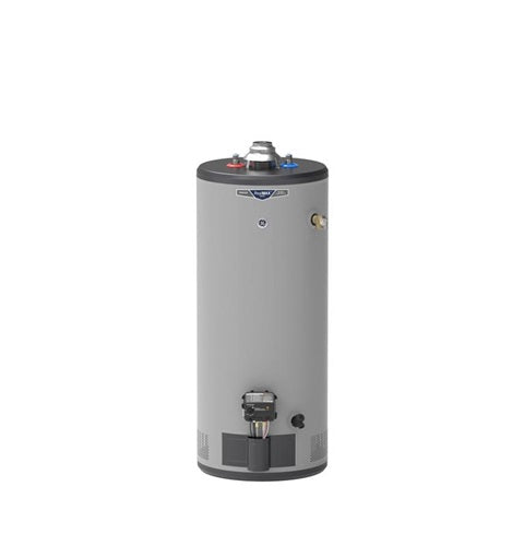 GE RealMAX Choice 30-Gallon Short Natural Gas Atmospheric Water Heater-(GG30S08BXR)