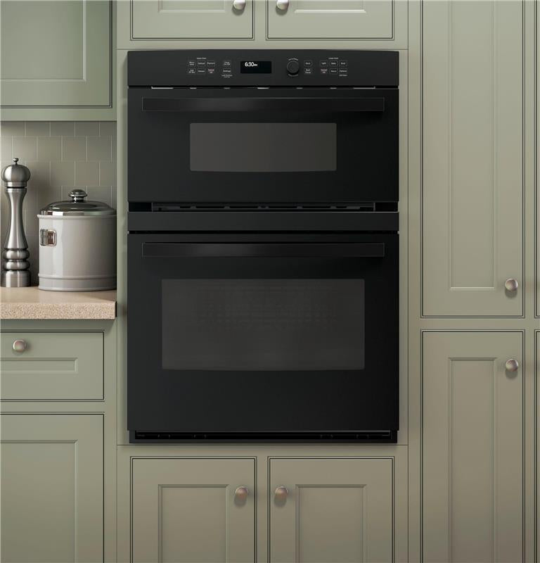 GE(R) 30" Combination Double Wall Oven-(JT3800DHBB)
