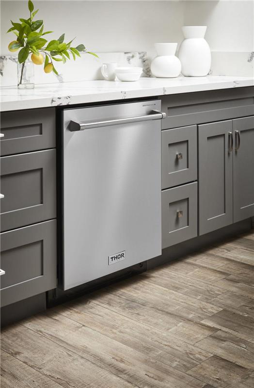 24 Inch Built-in Dishwasher In Stainless Steel-(THRK:HDW2401SS)