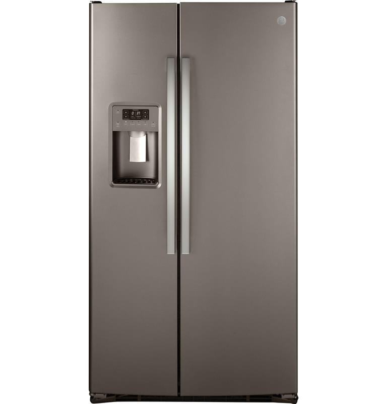GE(R) 25.3 Cu. Ft. Side-By-Side Refrigerator-(GSS25GMHES)