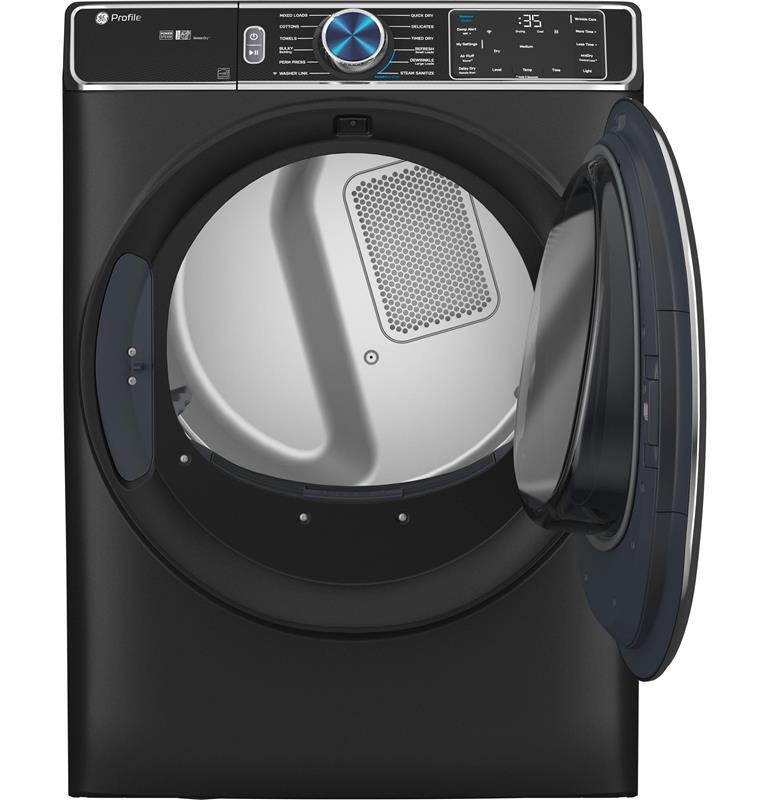 GE Profile(TM) 7.8 cu. ft. Capacity Smart Front Load Gas Dryer with Steam and Sanitize Cycle-(PFD95GSPTDS)