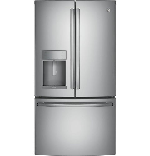 GE Profile(TM) Series ENERGY STAR(R) 27.7 Cu. Ft. French-Door Refrigerator with Hands-Free AutoFill-(PFE28KSKSS)