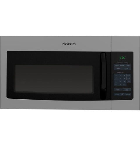 Hotpoint(R) 1.6 Cu. Ft. Over-the-Range Microwave Oven-(RVM5160MPSA)