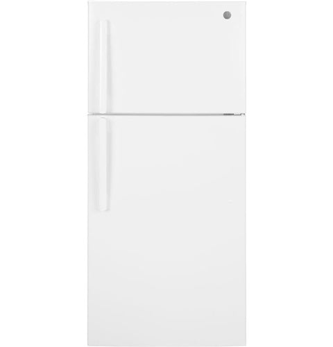 GE(R) ENERGY STAR(R) 18.3 Cu. Ft. Top-Freezer Refrigerator-(GTE18MTRRWW)