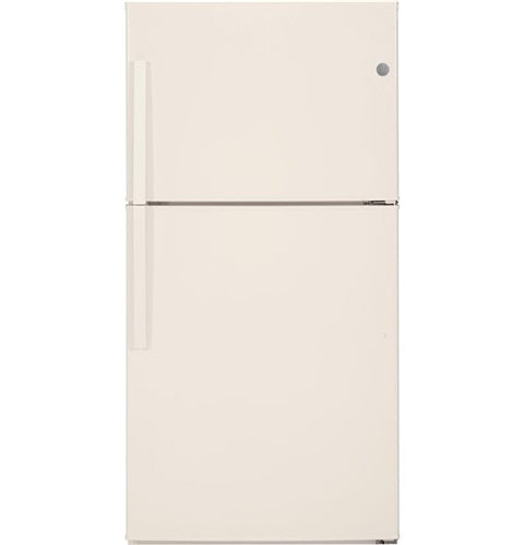 GE(R) ENERGY STAR(R) 21.1 Cu. Ft. Top-Freezer Refrigerator-(GTE21GTHCC)