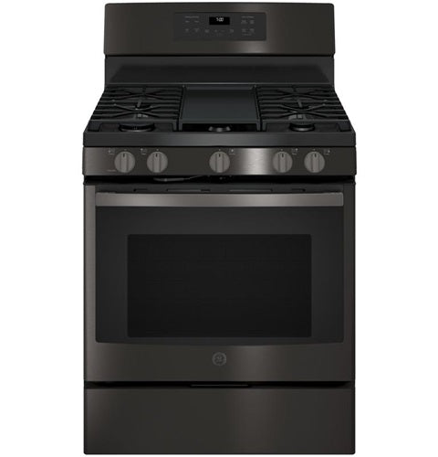 GE(R) 30" Free-Standing Gas Convection Range-(JGB700BEJTS)