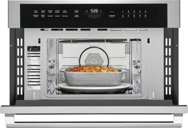 Electrolux 30" Built-In Microwave Oven with Drop-Down Door-(EMBD3010AS)