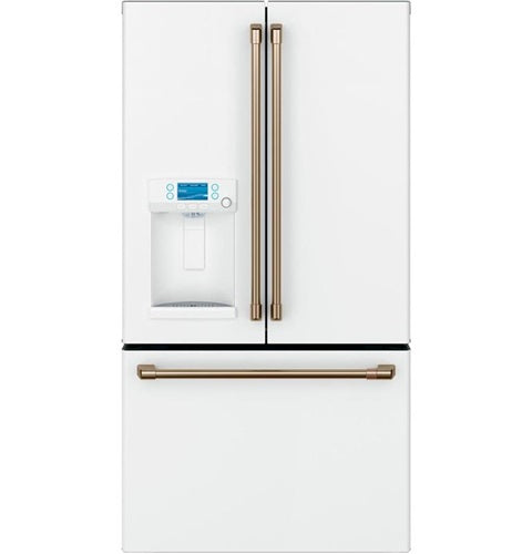Caf(eback)(TM) ENERGY STAR(R) 22.1 Cu. Ft. Smart Counter-Depth French-Door Refrigerator with Hot Water Dispenser-(CYE22TP4MW2)