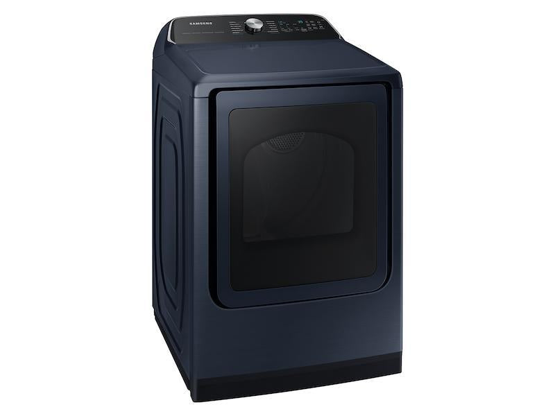 7.4 cu. ft. Smart Electric Dryer with Pet Care Dry and Steam Sanitize+ in Brushed Navy-(DVE54CG7150DA3)