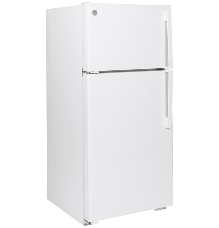 GE(R) ENERGY STAR(R) 15.6 Cu. Ft. Top-Freezer Refrigerator-(GTE16DTNLWW)