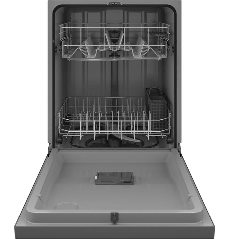 GE(R) Dishwasher with Front Controls-(GDF535PSRSS)