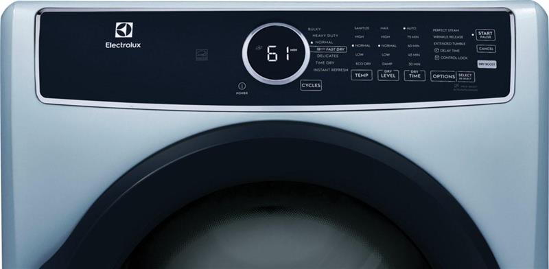 Electrolux Front Load Perfect Steam(TM) Gas Dryer with Instant Refresh - 8.0 Cu. Ft.-(ELFG7437AG)