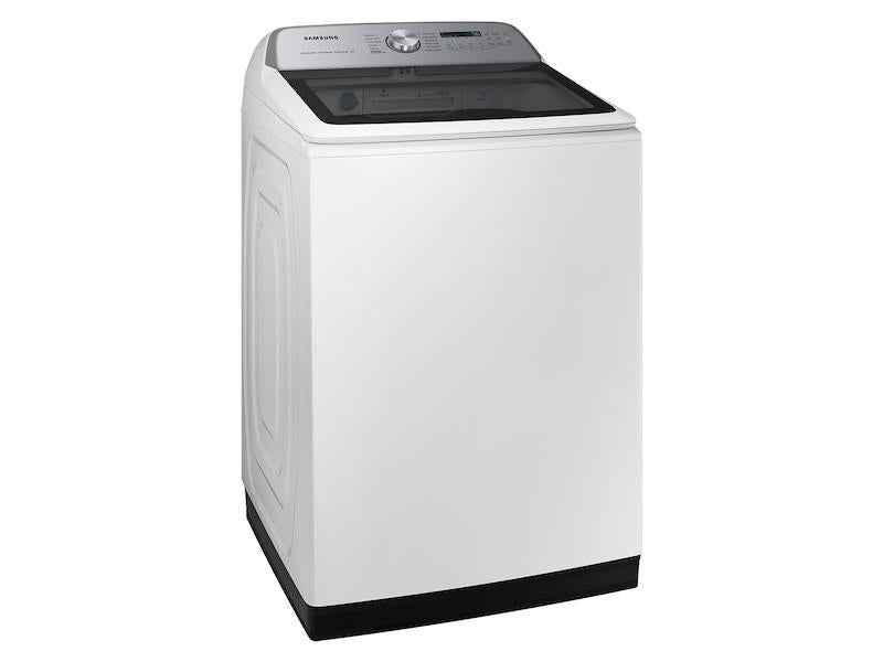 5.4 cu. ft. Extra-Large Capacity Smart Top Load Washer with ActiveWave(TM) Agitator and Super Speed Wash in White-(WA54CG7105AWUS)