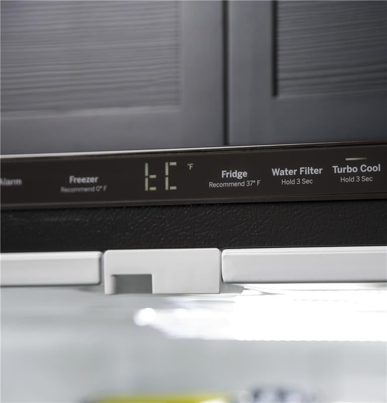 GE(R) ENERGY STAR(R) 21.0 Cu. Ft. Bottom-Freezer Refrigerator-(GDE21ESKSS)