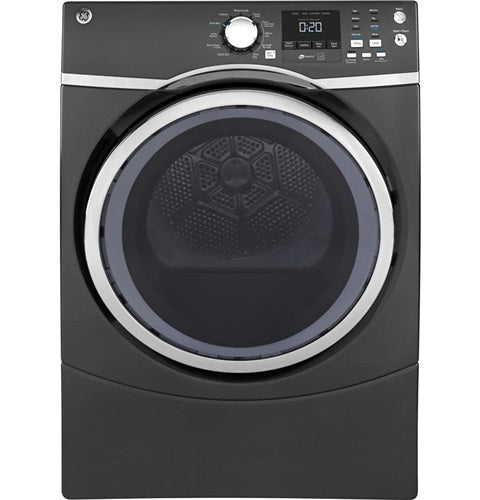 GE(R) 7.5 cu. ft. Capacity Front Load Electric Dryer with Steam-(GFD45ESPMDG)